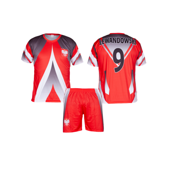 Strój sportowy Polska Lewandowski treningowy