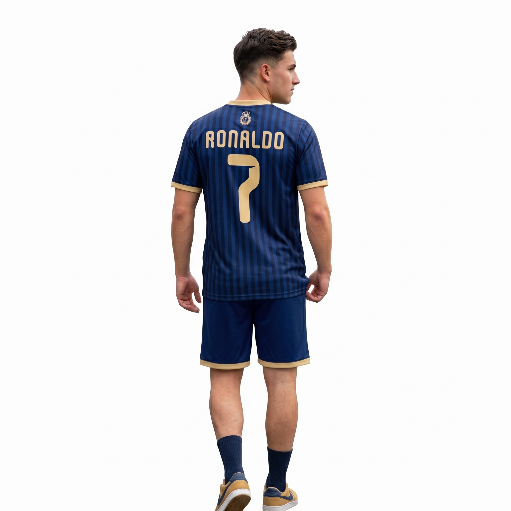 Strój sportowy RONALDO AL NASSR GRANATOWY WYJAZDOWY 2026 koszulka spodenki getry
