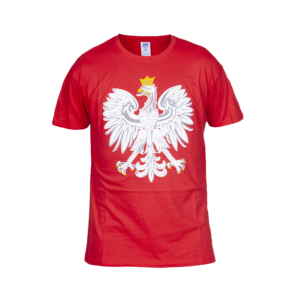 Koszulka-bawełniana-kibica-POLSKI-duży-orzeł-czerwona-GRAMATURA-150-KB-29