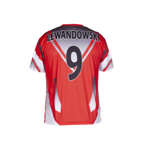 Koszulka piłkarska treningowa Lewandowski Polska