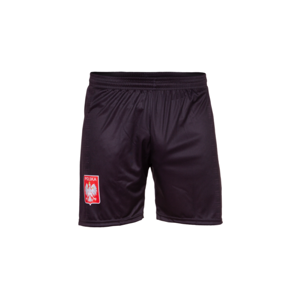 spodenki czarne przód