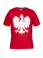 koszulka-bawełniana-kibica-POLSKI-duży-orzeł-czerwona-KB-08