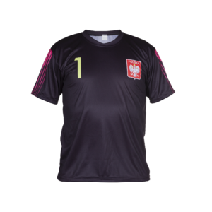 koszulka sportowa SZCZĘSNY Polska - czarna