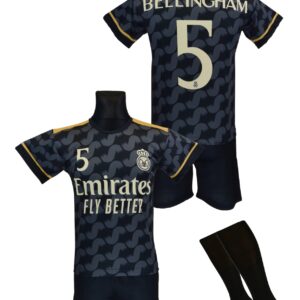 Strój sportowy Bellingham Real czarny plus getry