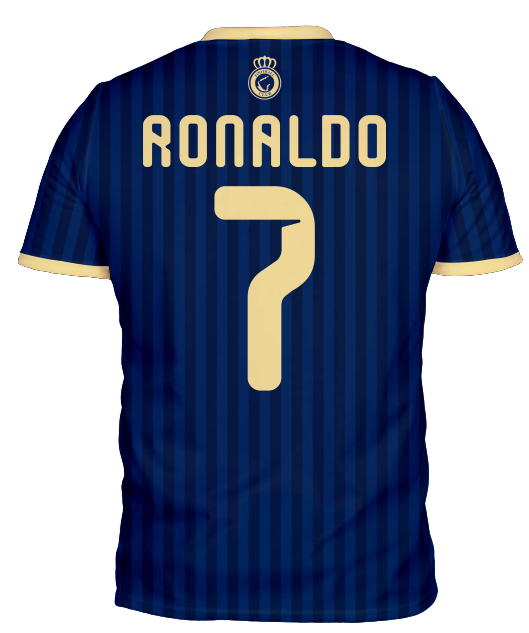 Strój sportowy RONALDO AL NASSR GRANATOWY WYJAZDOWY 2026 koszulka spodenki getry - obrazek 2